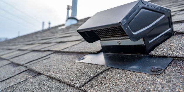 Static Ventilation on a roof