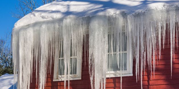 Snow and Ice Can Damage A Roof